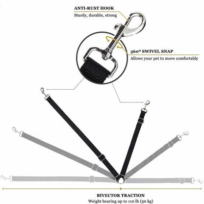 SafePaw – Luxury Dog Seat Belt for Safety