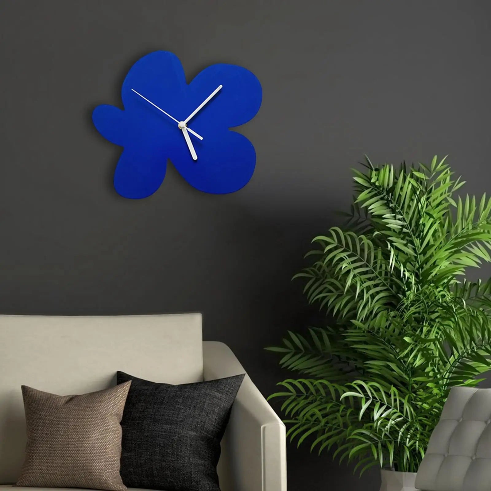 FloralTime – Elegant Floral Clock for Your Interior