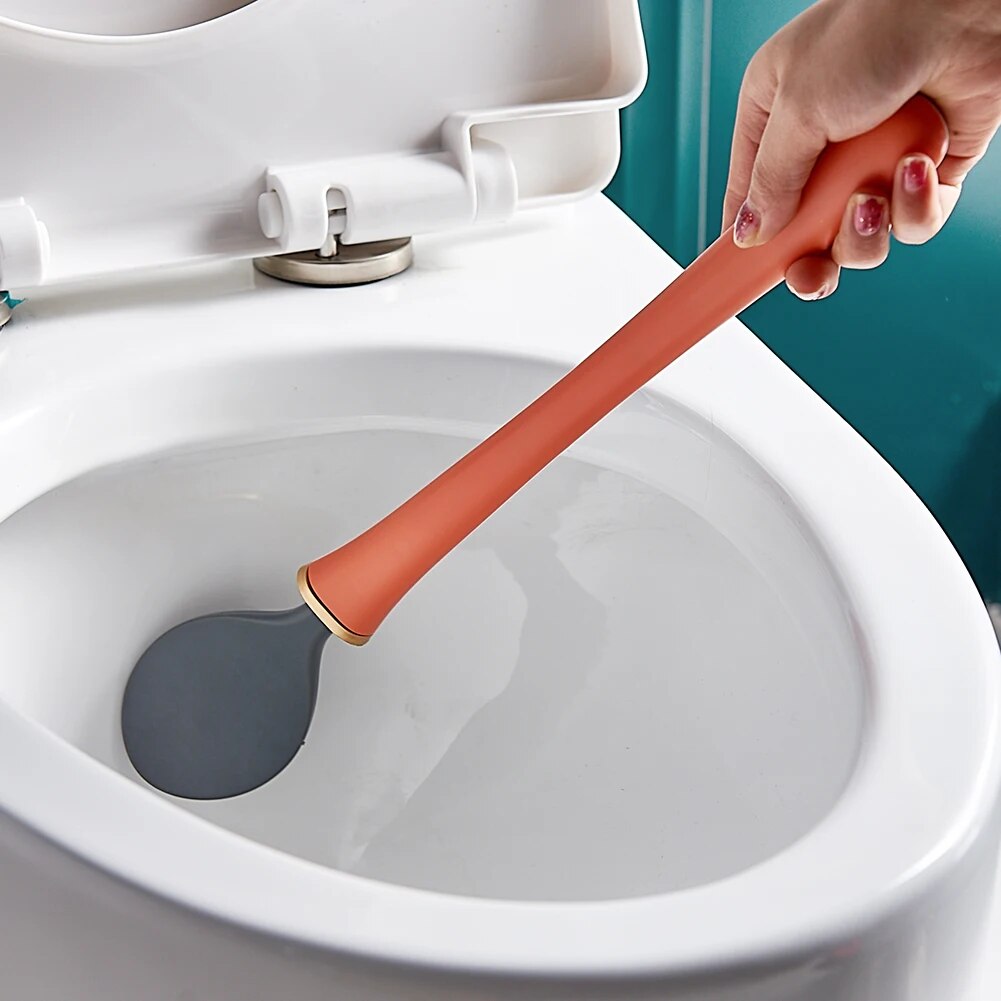 SumiClean - Sleek Silicone Toilet Brush for Your Bathroom