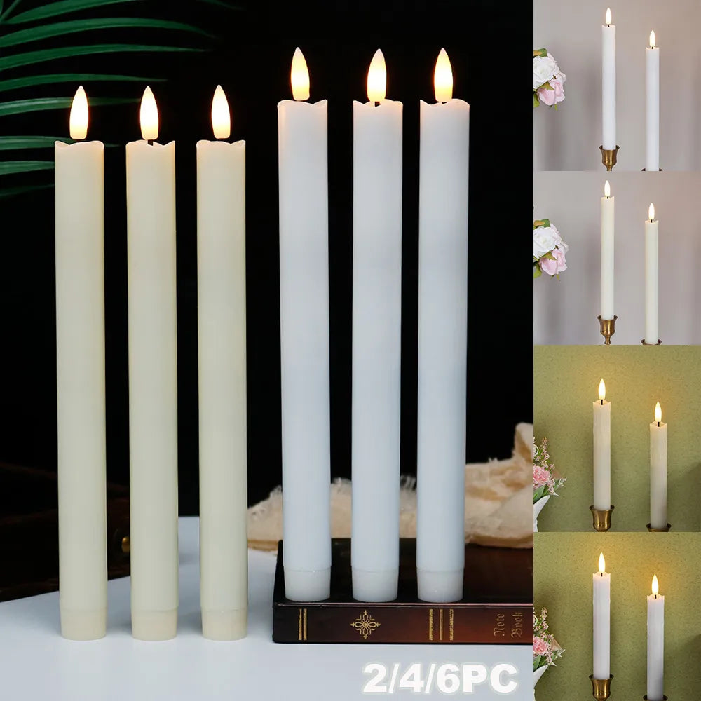TaperFlame – Elegant Flameless LED Candles Set of Two