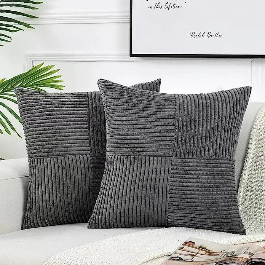 Quintessence Cushion Covers - Stylish Set of 2 Cushion Covers for Any Interior