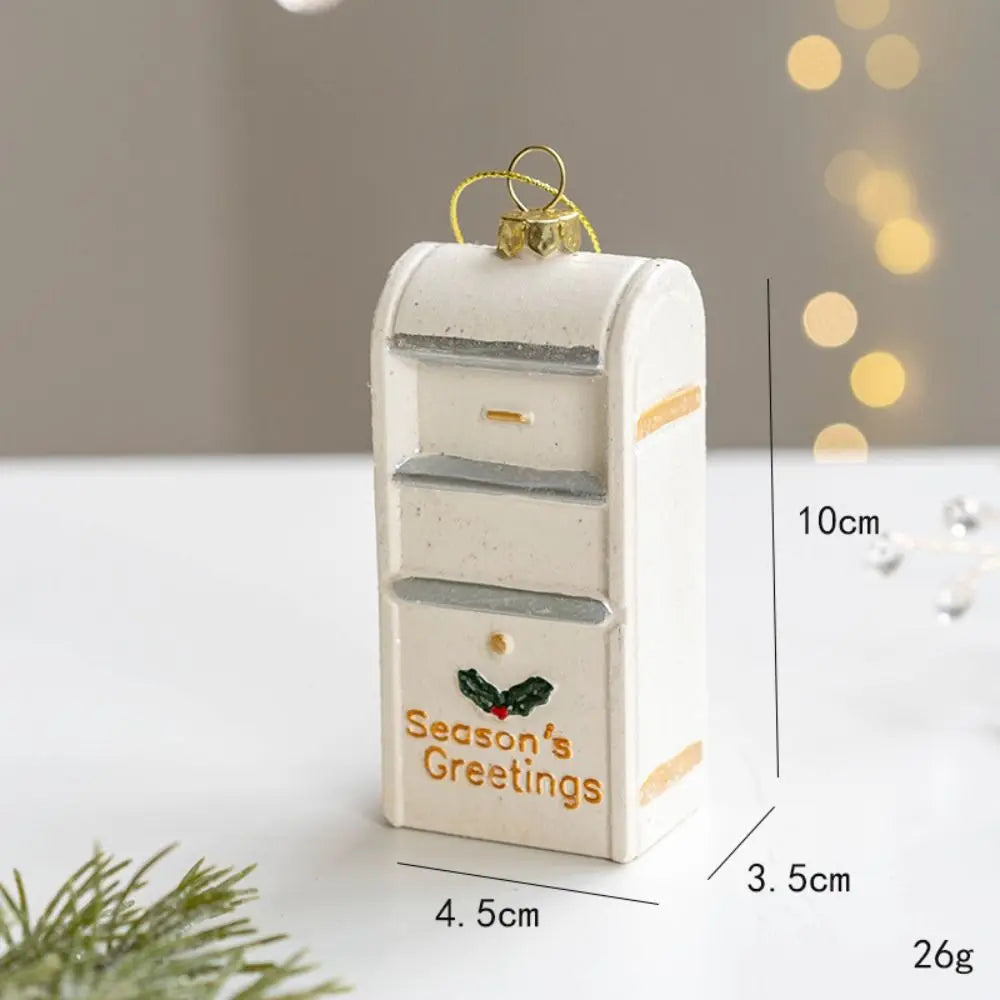 CharmingSnow Christmas Decorations – Enchanting Ceramic Christmas Hanging Decorations