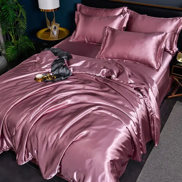 SatinLuxe Duvet Cover - Luxury Satin Duvet Cover for Your Bedroom