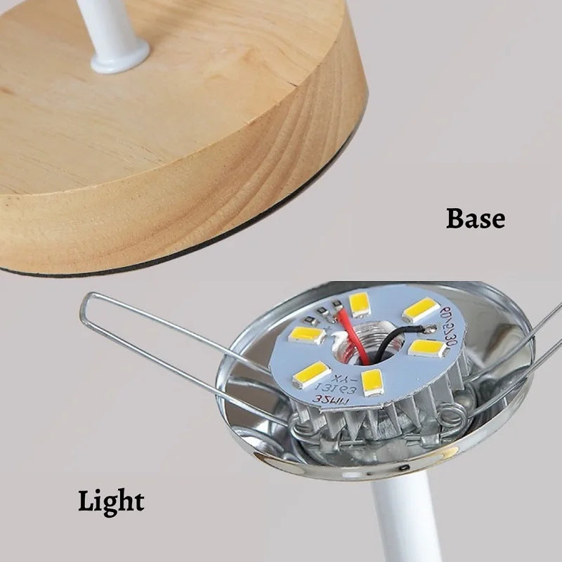 Foldable Pleat Table Lamp - Stylish Foldable LED Table Lamp for Unique Interior Design