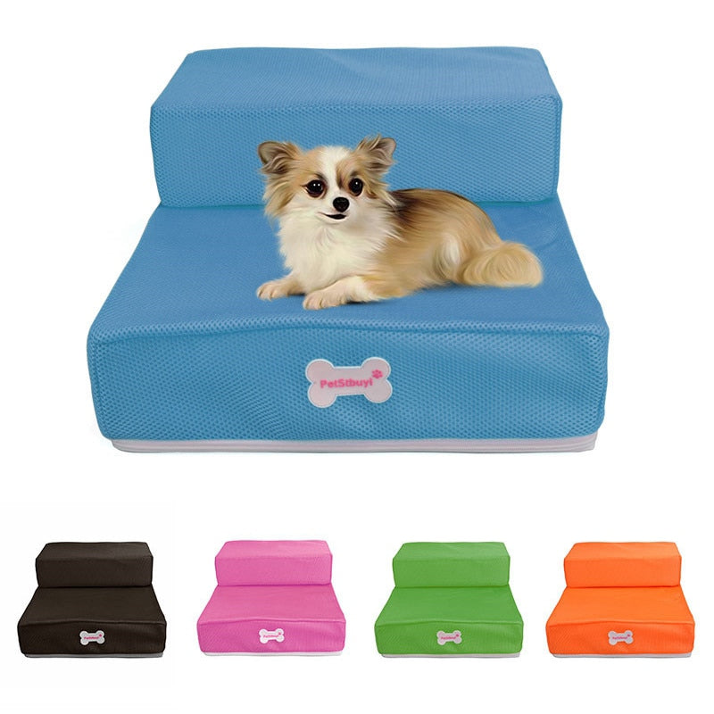 DogStep Pro - Luxury 2-Layer Dog Stairs