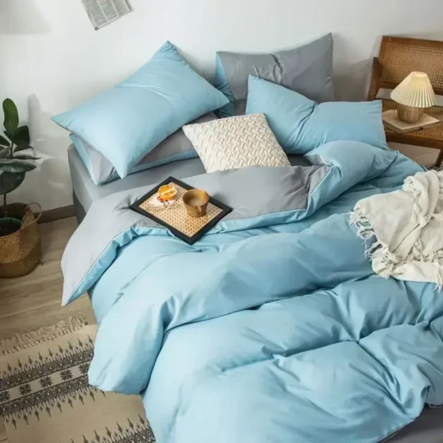 DuoDream Duvet - Stylish Reversible Duvet Cover for Comfort