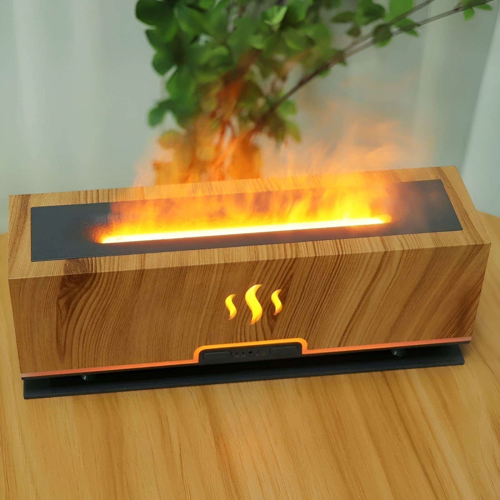 GlowFlame - Stylish Aroma Humidifier for Home