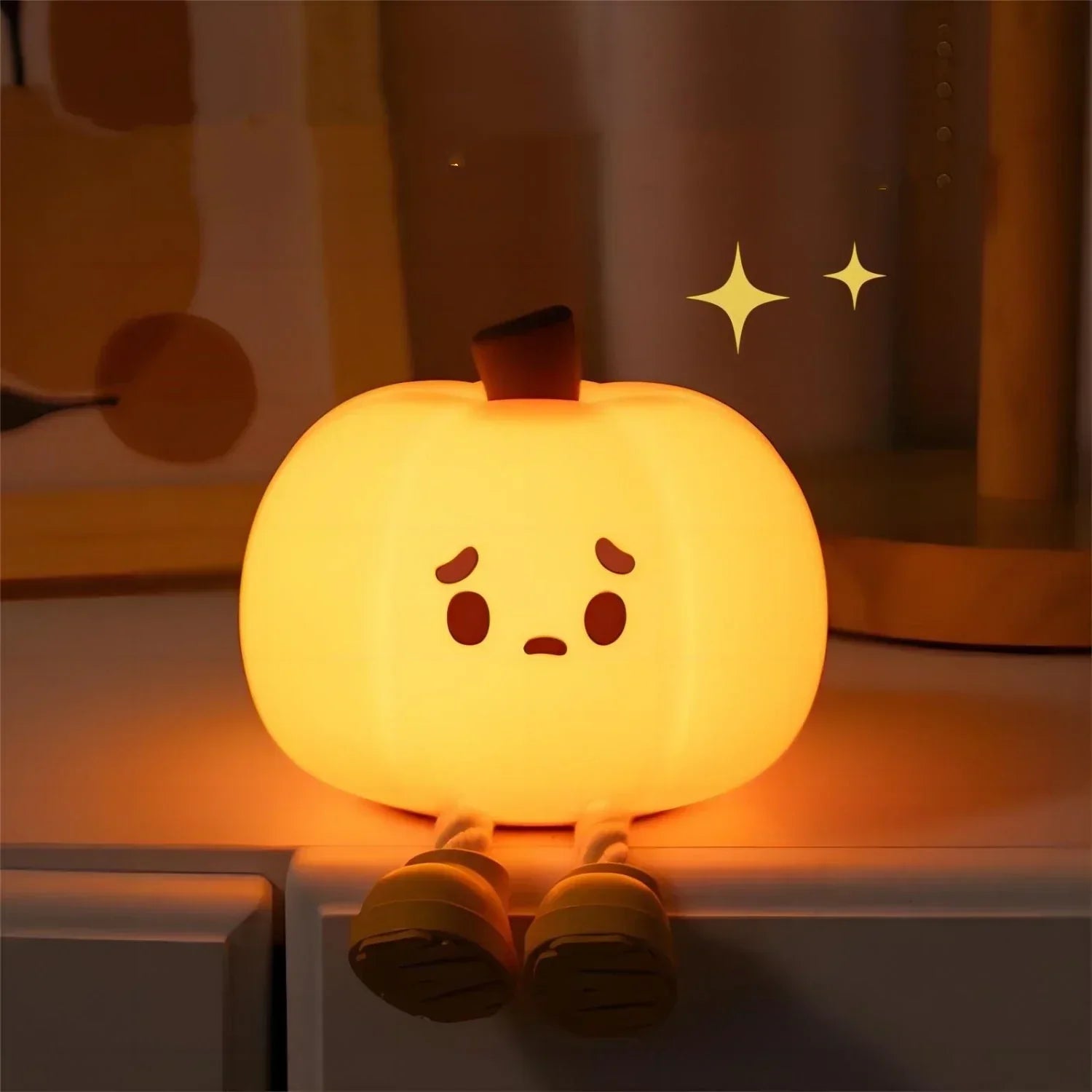 GlowPumpkin Light - Atmospheric Night Light with a Warm Glow