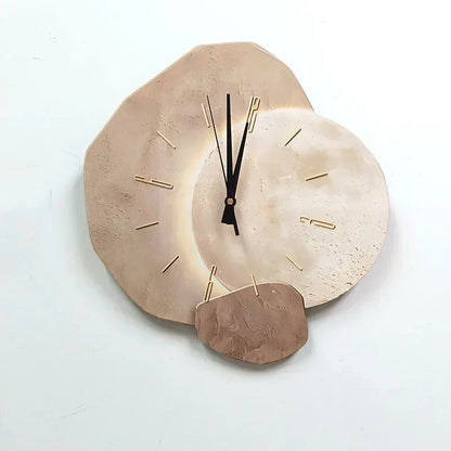 CreamWind Clock – Stylish Modern Wall Clock with LED