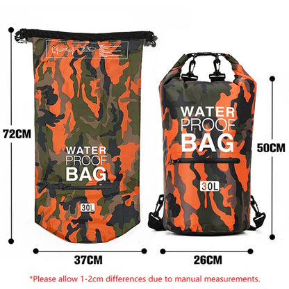 AquaVault - Waterproof Backpack with Separate Compartments