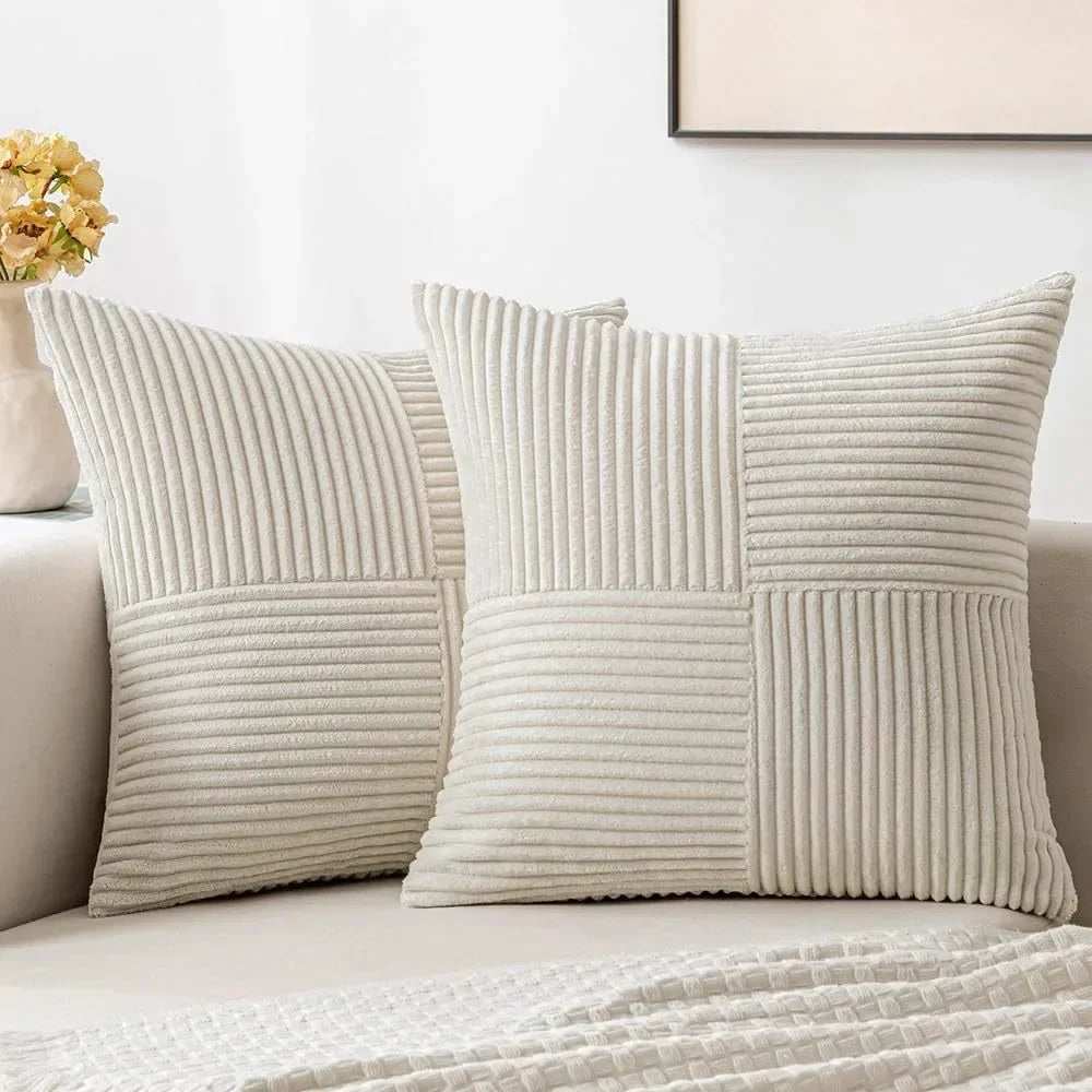 Quintessence Cushion Covers - Stylish Set of 2 Cushion Covers for Any Interior