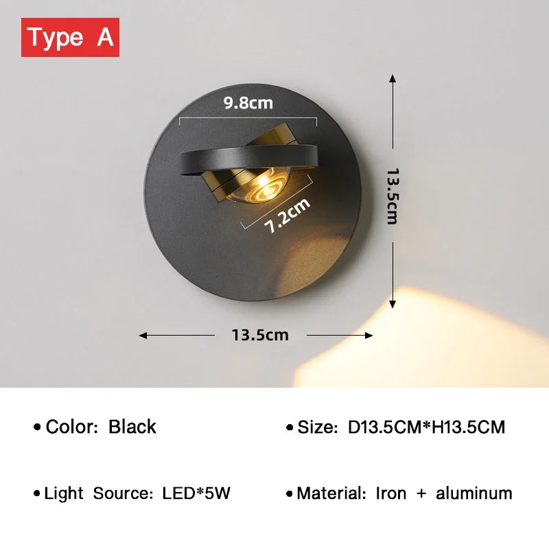 BrightTurn – Adjustable LED Wall Lamp for Any Room