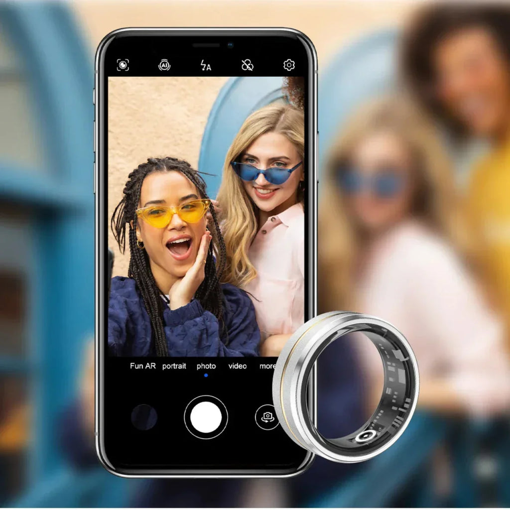 BagueSante Ring - Smart Health Monitor for Active Lifestyles