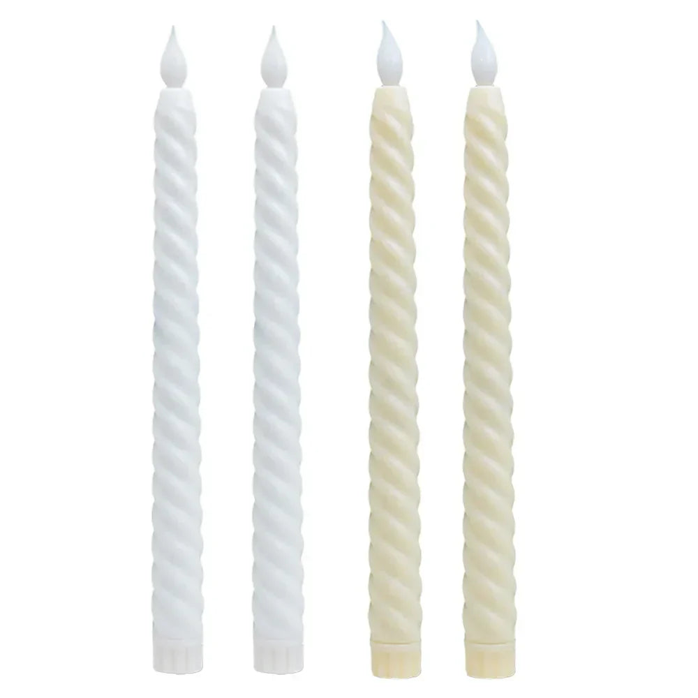 Candlestick LED Candles - Elegant Long 3D LED Candles