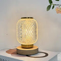 Dimmable Crystal Table Lamp - Stylish Gold Dimmable Table Lamp with Luxurious Crystal Design