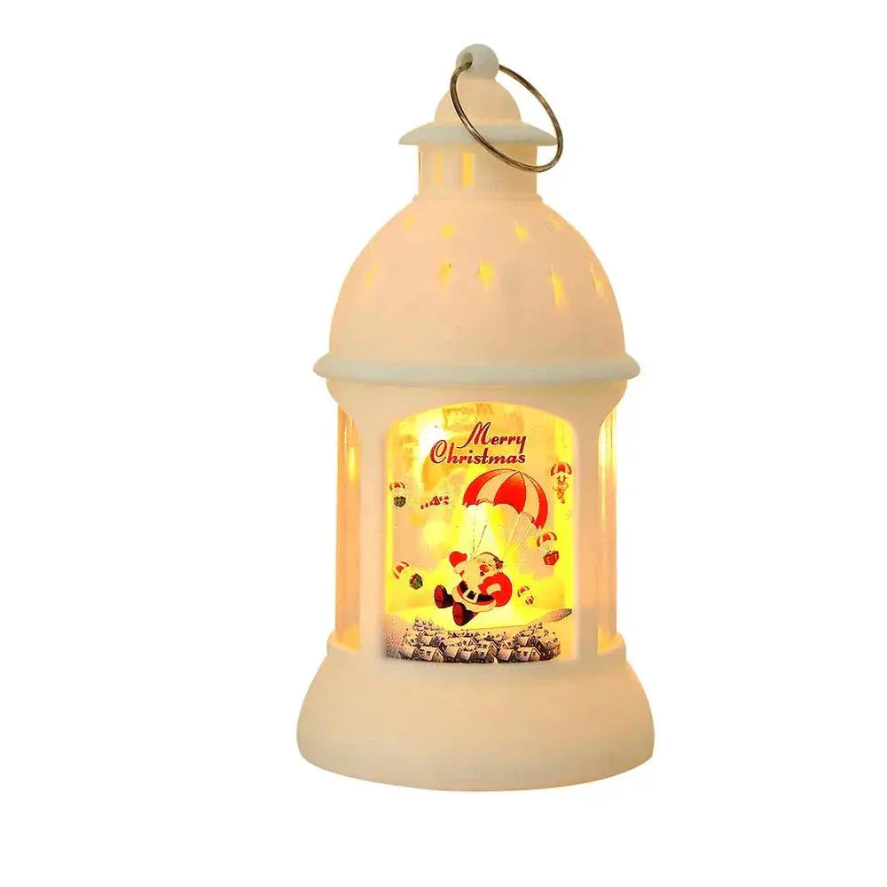 Magical ChristmasHome Christmas Lanterns - The Charming LED Santa Claus Lanterns