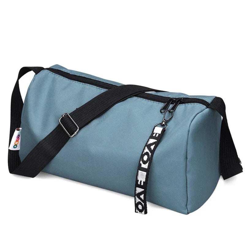 Sporty Elegance Duffle Bag - SwiftFit Nylon Sports Bag for Activities
