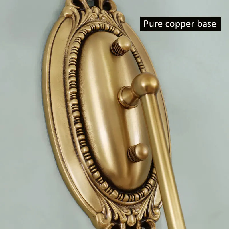 CopperGlow - Elegant Vintage Wall Lamp for Home