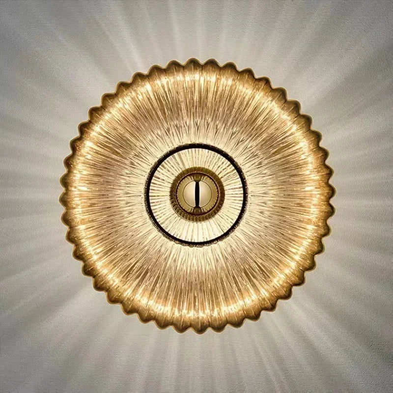 Elegance Glass - Refined Glass Wall Lamp for Elegant Interior Lighting