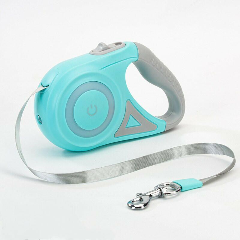 Automatic Dog Leash With Integrated Light