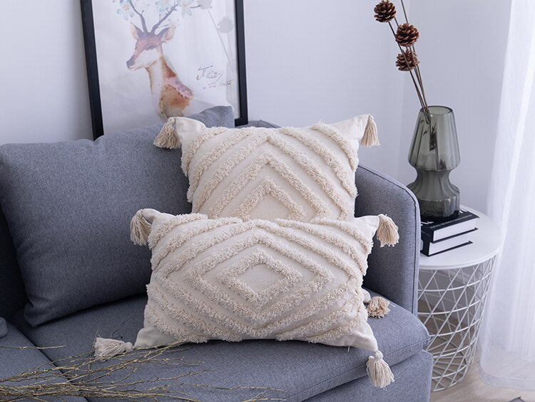BohoVibes Pillow Covers – Ibiza Style for Your Home