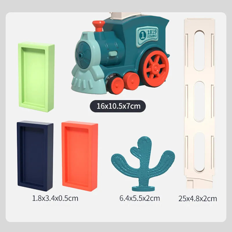 Creative Domino Express - Play and Learn with Colorful Stones
