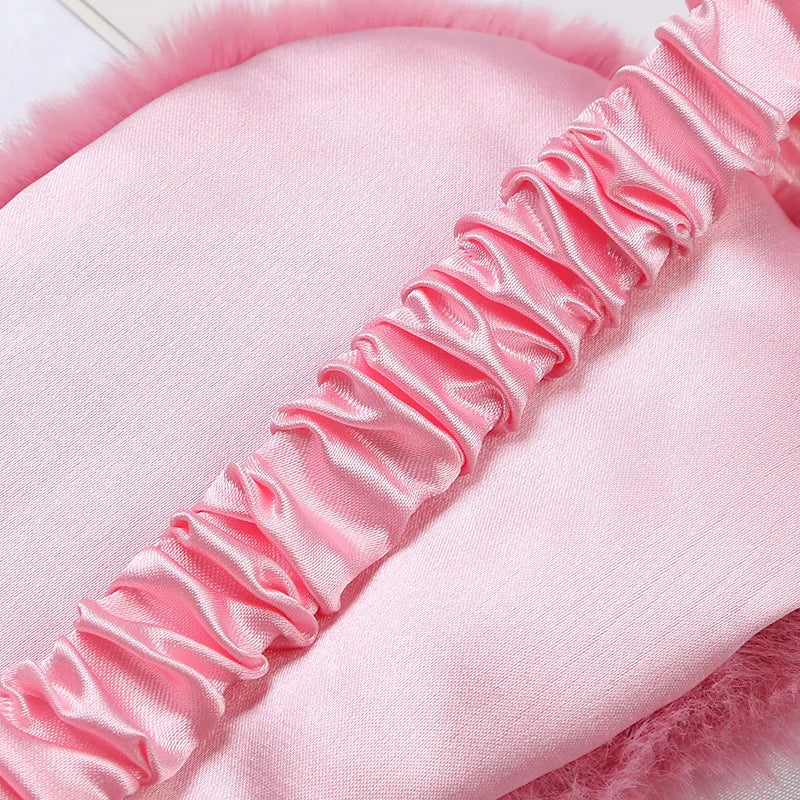 Douceur Câline – Luxury Silk Eye Mask for Rest