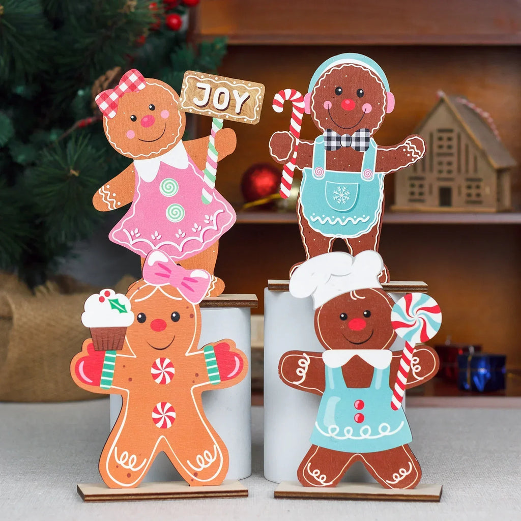 Gingerbread Man Christmas Ornament - Cute Gingerbread Man for Festive Decoration