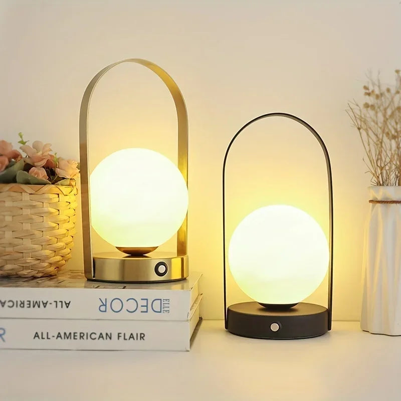 FlexiGlow – Rechargeable Outdoor LED Table Lamp