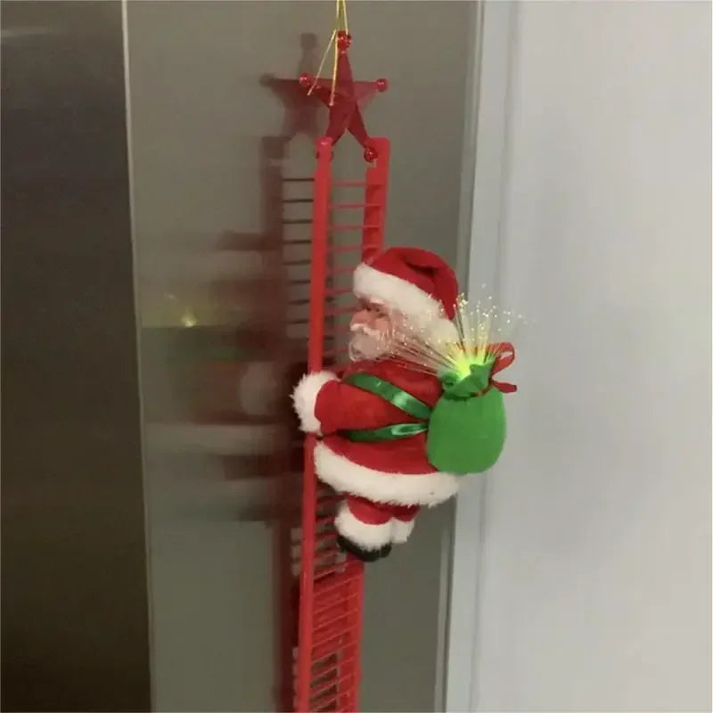 Enchanting Climbing Santa - Magical Christmas Decoration for Every Home