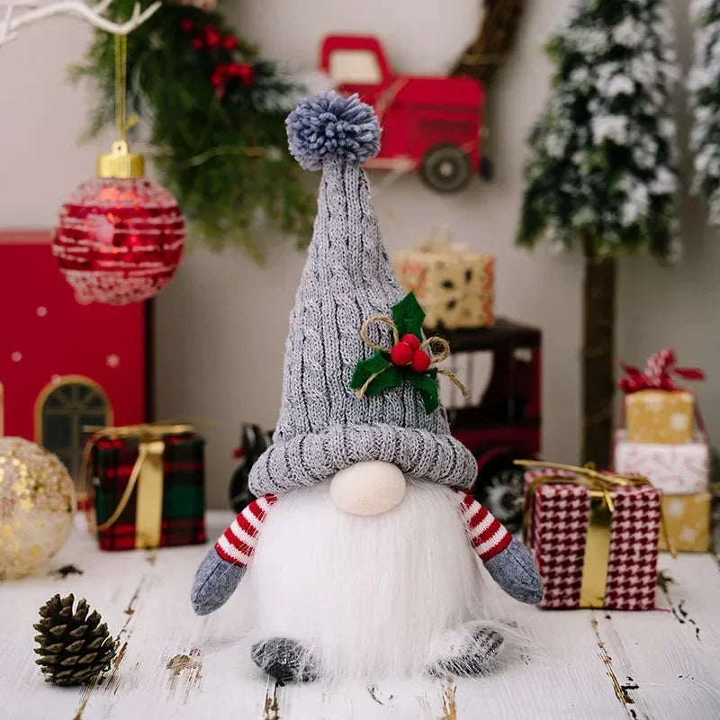 NoelGnome Christmas Gnome - Charming Illuminated Christmas Decoration for Your Home