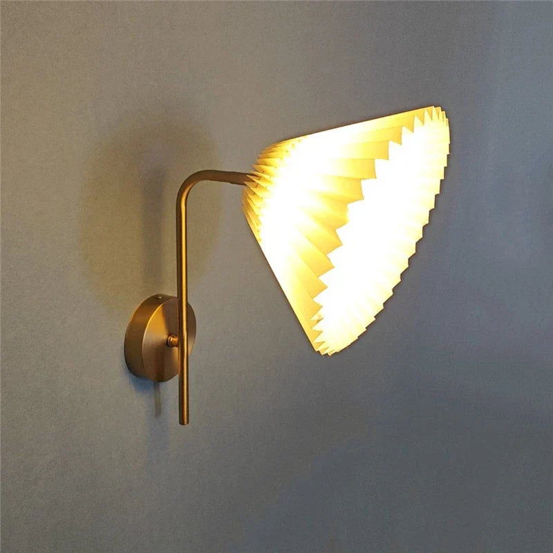 NordicLuxe - Luxury Gold Wall Lamp for the Bedroom