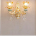 CrystalLuxe - Luxurious Crystal Wall Lamp for Modern Interiors