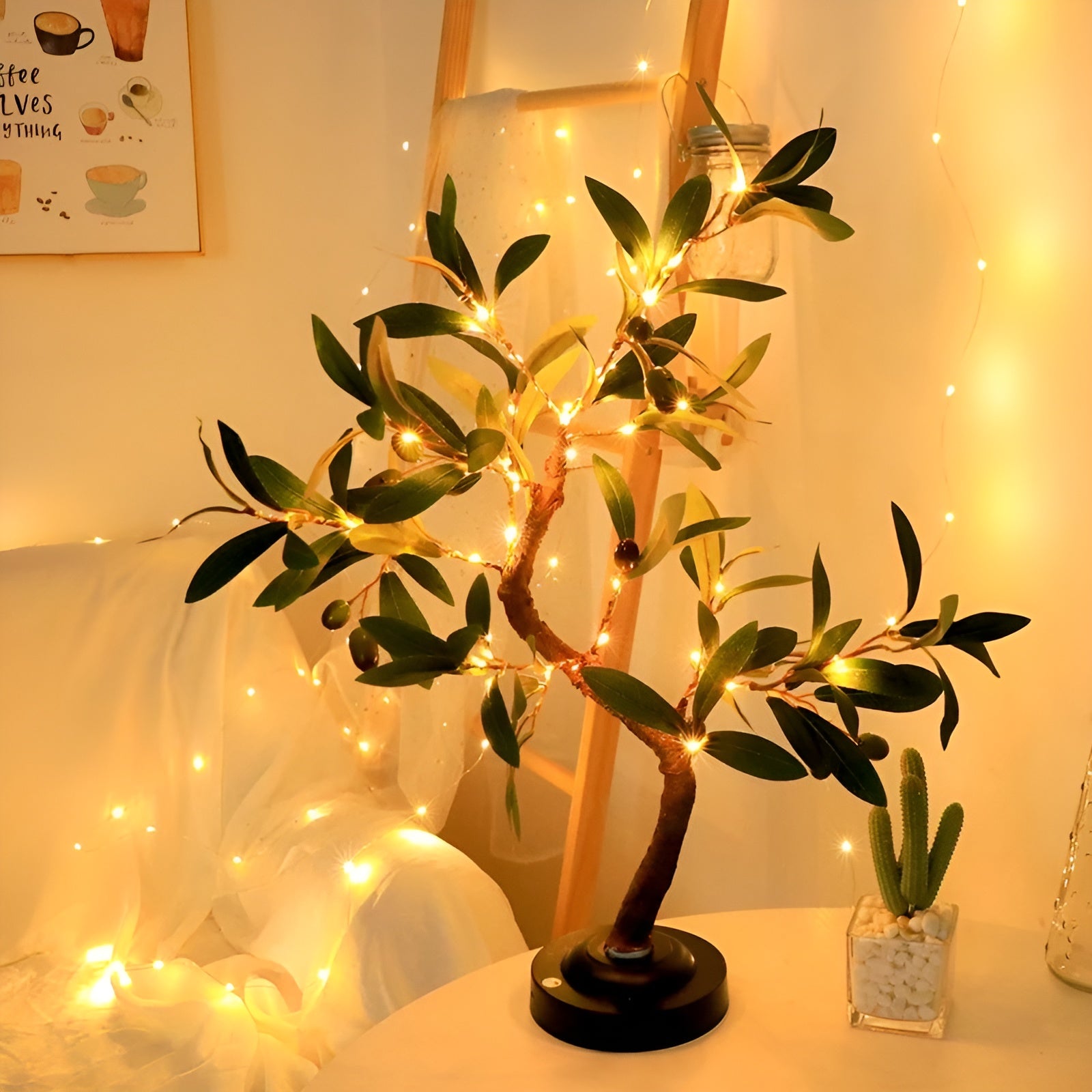 Magic Tree Lamp with - Sparkling LED Lighting