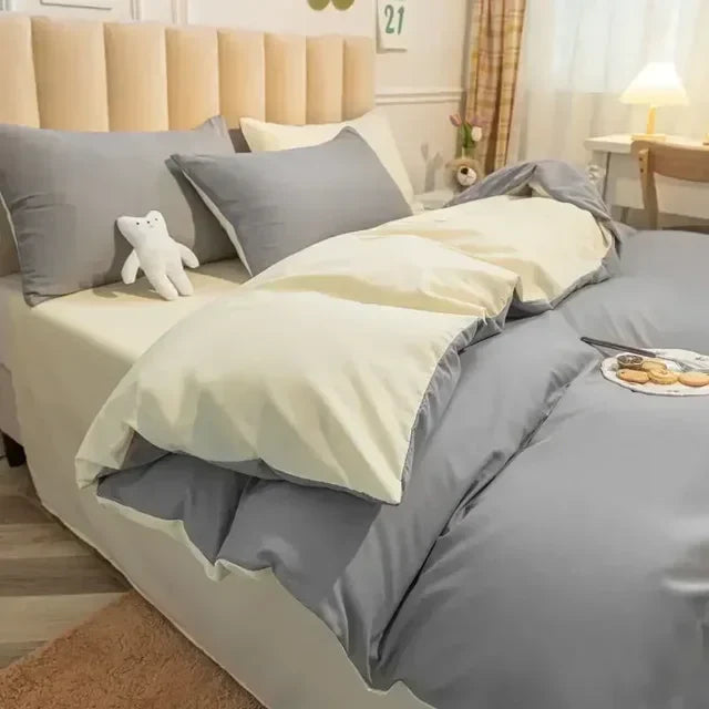 DuoDream Duvet - Stylish Reversible Duvet Cover for Comfort