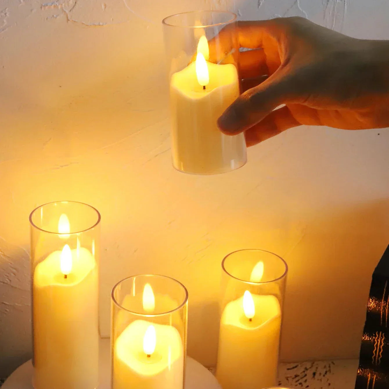 Auraflame - Elegant Flameless LED Candles Set of 6