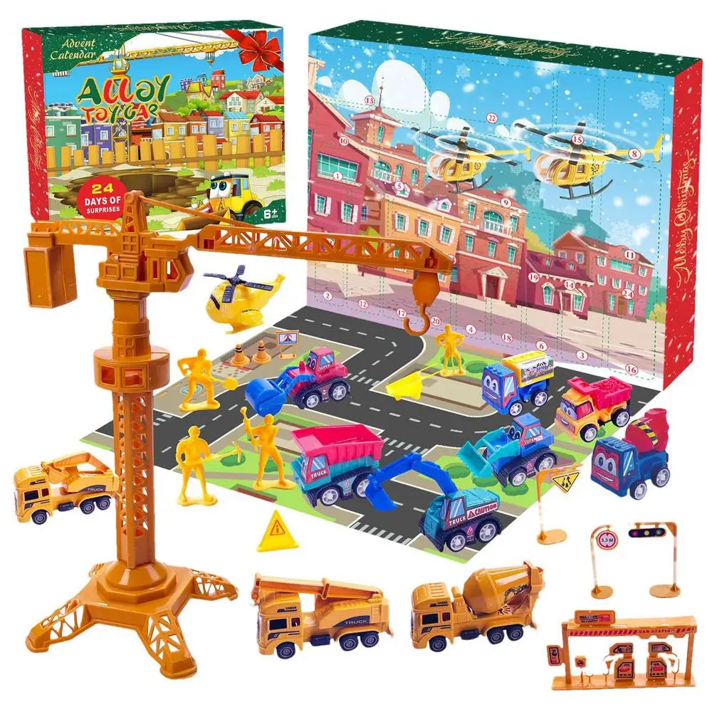 SpeedJoy Calendar - Christmas Adventure with Cars & Trucks