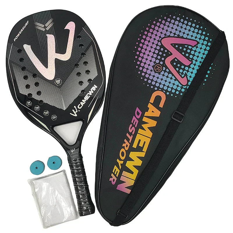 ProCarbo Grip - Premium Beach Tennis Racket for Unrivalled Control