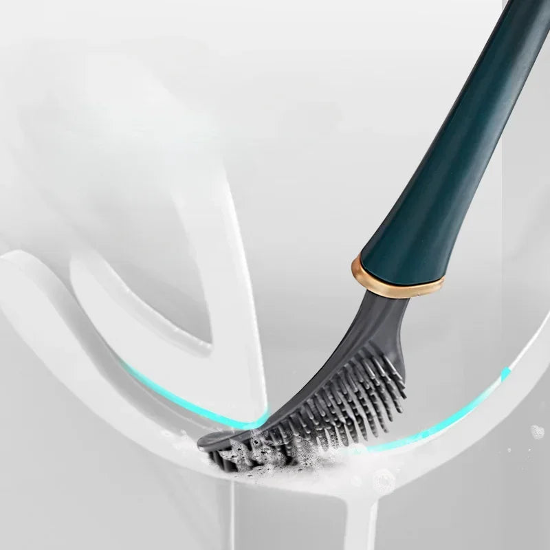 SumiClean - Sleek Silicone Toilet Brush for Your Bathroom