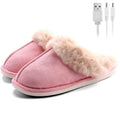 BlissCush Heated Slippers - Luxurious Heated Plush Slippers for Relaxation this Winter