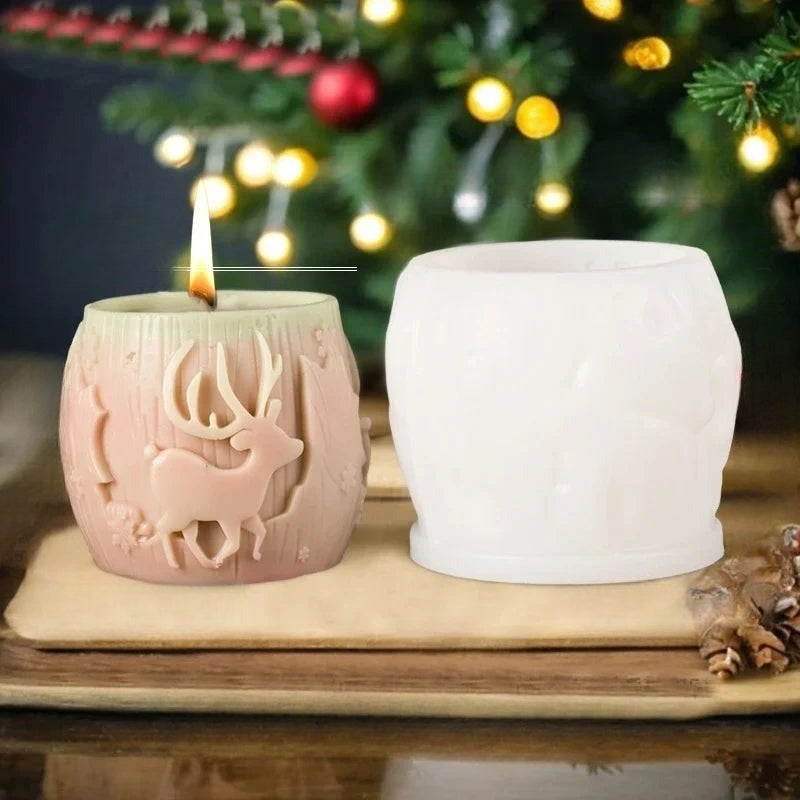 Stylish 3D Candle Mold – Create Unique Party Decorations