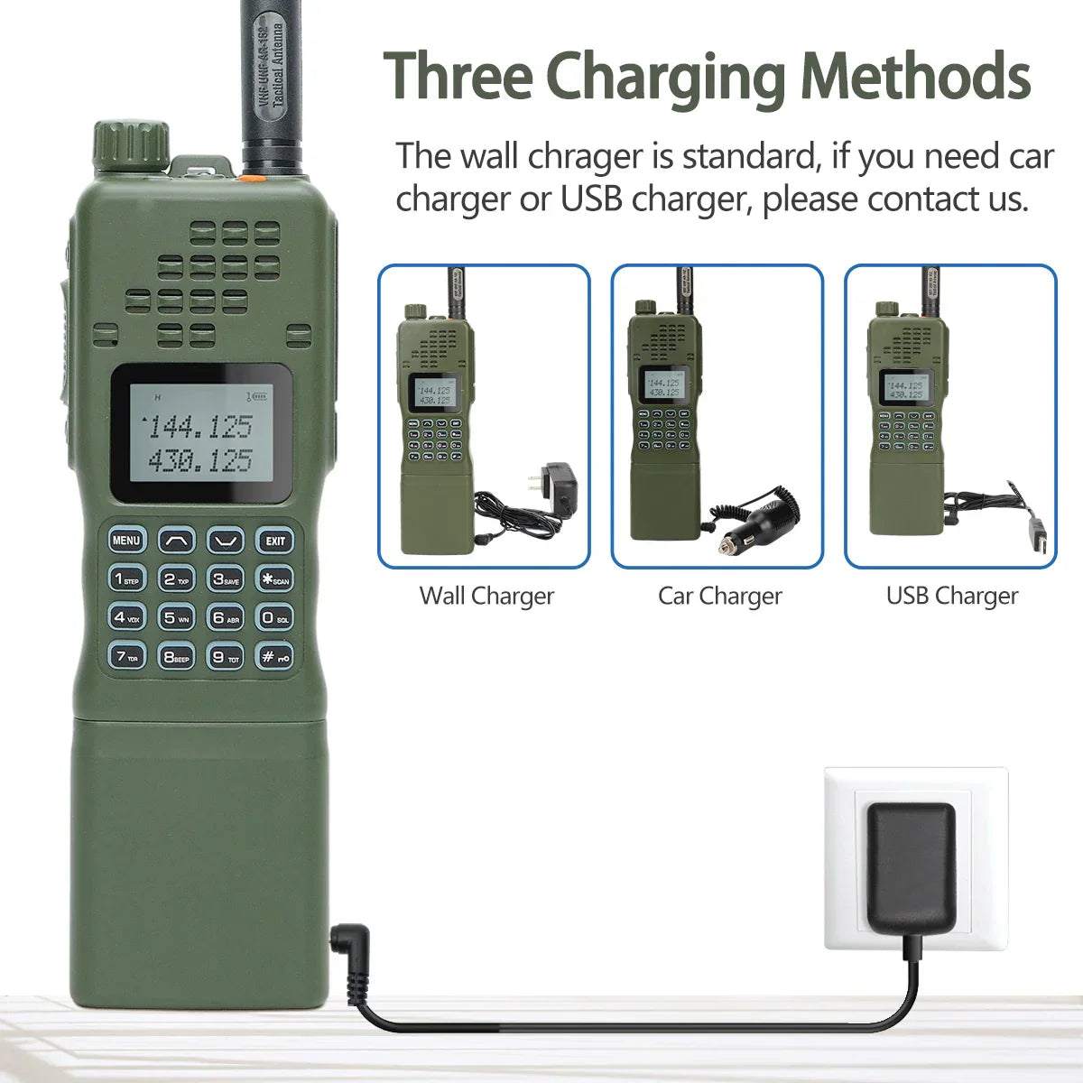 CommGuard - Professional Dual-Band Walkie Talkie