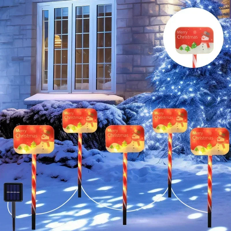 FeteHivernale Festoon Lights - Festive Solar Outdoor Lighting