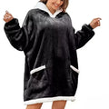 CozyWrap - Luxury Oversized Fleece Hoodie for Ultimate Comfort