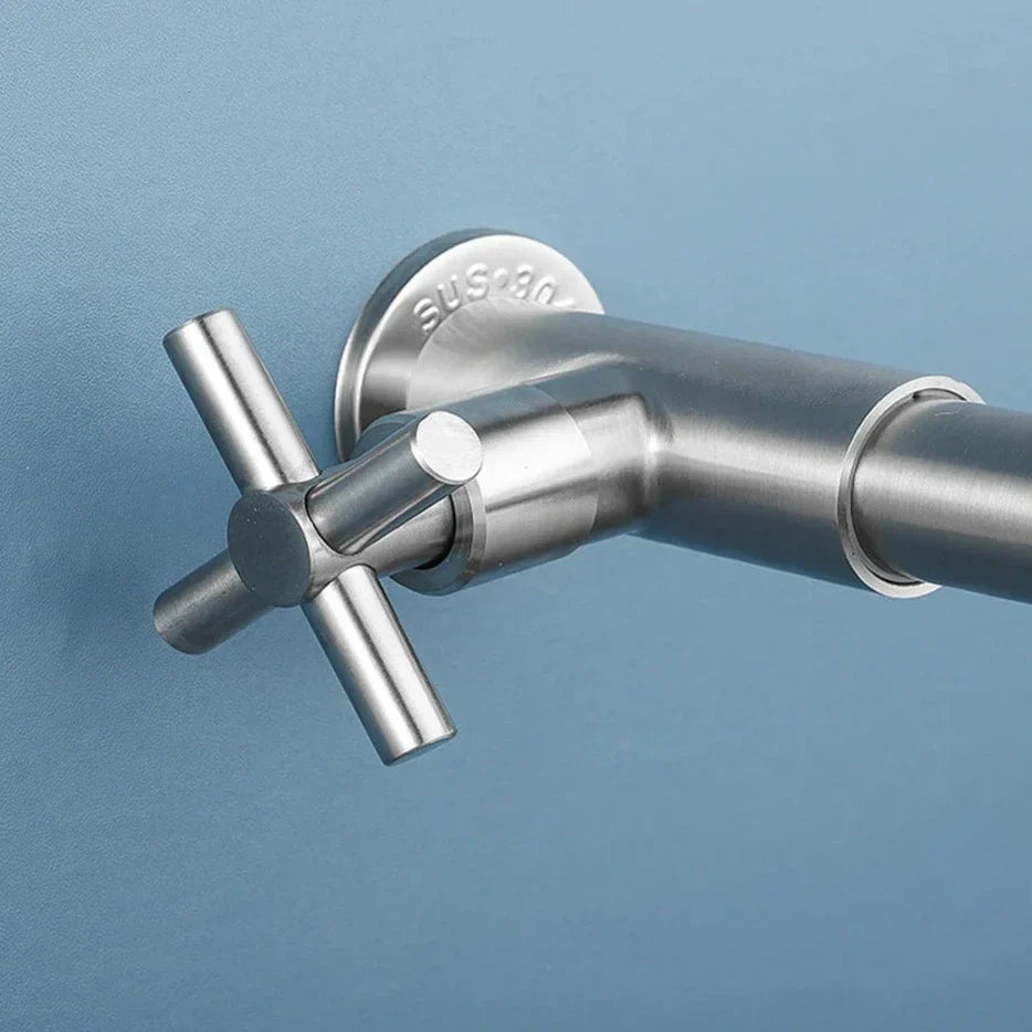 Luxury Wall-Mounted Faucet with Waterfall Design for Bathroom Renovation