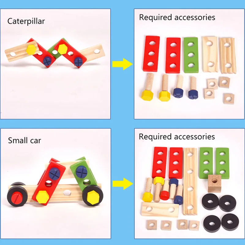 BuilderCraft Set – Creative Montessori Building Set for Children
