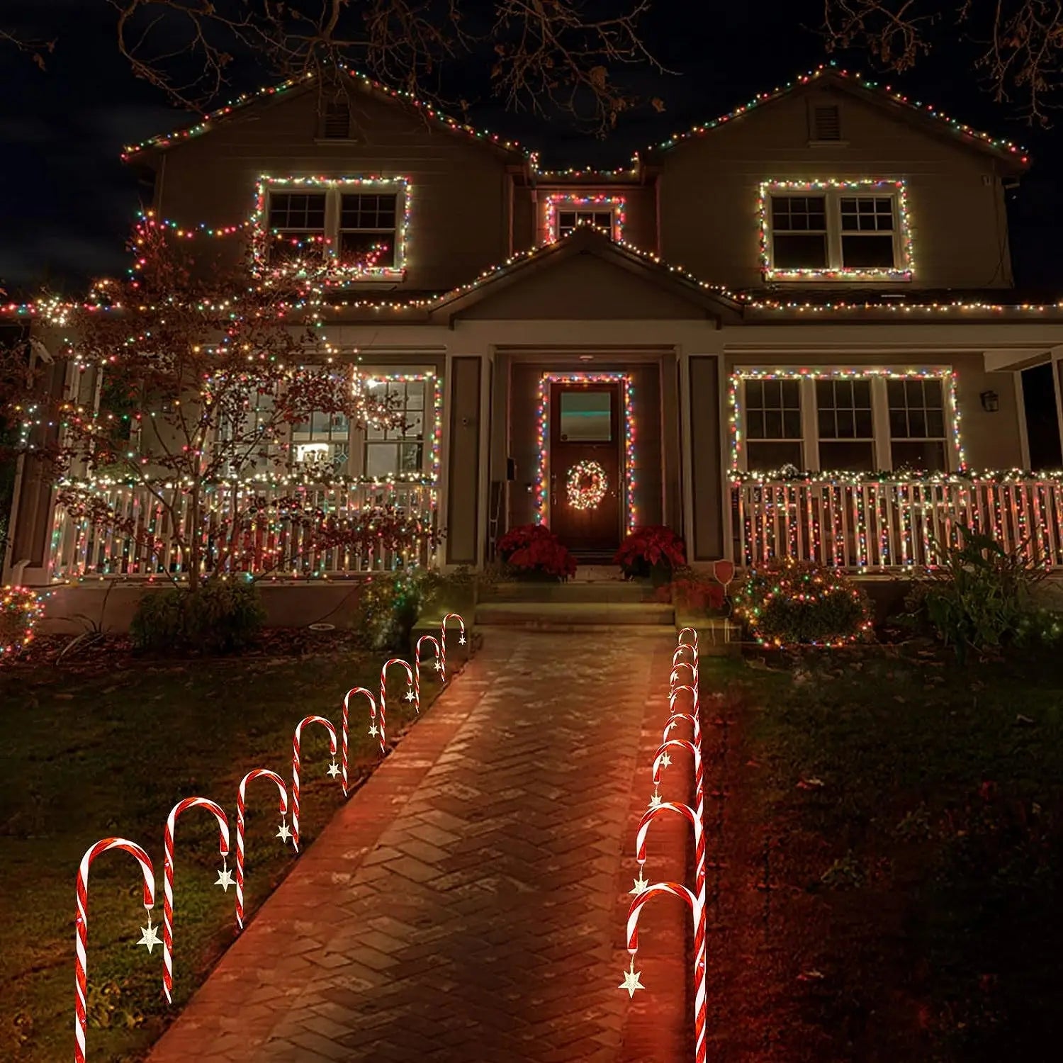 JardinEtoile Christmas Lights - Enchanting Solar-Powered Outdoor Christmas Lights