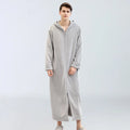 OversizeWarm Bathrobe - Luxurious Oversized Flannel Comfort