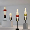 ChromaLuxe - Designer Floor Lamp Whiteh Color Accents for a Sparkling Atmosphere