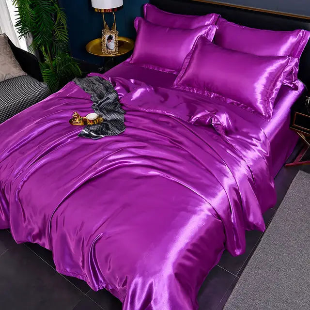 SatinLuxe Duvet Cover - Luxury Satin Duvet Cover for Your Bedroom